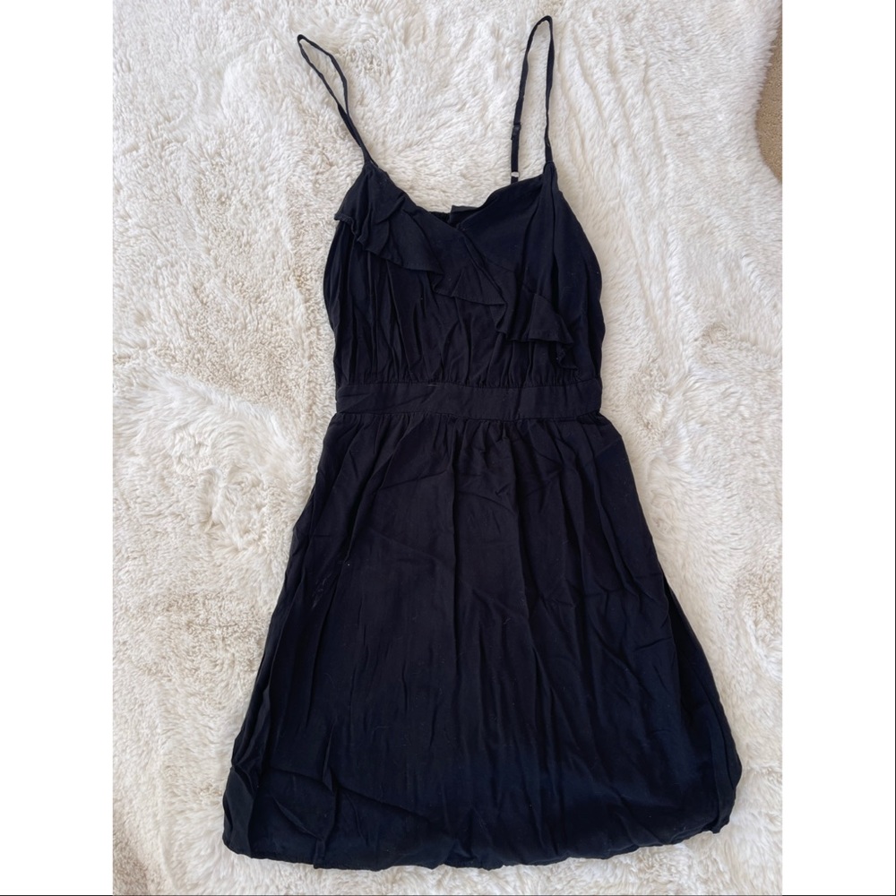 Black summer dress size Large